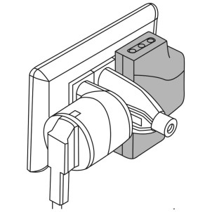 Rosi RS78130 Bianco Multipla Piatta 3 Prese 10A 1 Spina 10A 250V Serie Emilia Extra-Piatta