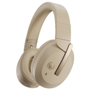 Yamaha YH-E700B Beige Cuffia Bluetooth ANC Listening Optimizer Listening Care Assistenti Vocali