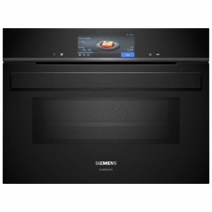 Siemens CM978GNB1 Black Forno Compatto Incasso Combinato Microonde Pirolitico cookControl Pro Sonda iQ700 StudioLine