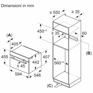 Siemens CM978GNB1 Black Forno Compatto Incasso Combinato Microonde Pirolitico cookControl Pro Sonda iQ700 StudioLine