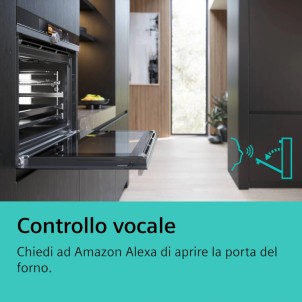 Siemens HS958KDB1 Black Forno Incasso Combinato Vapore 100% cookControl Pro TermoSonda HC iQ700 StudioLine