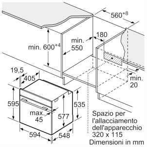 Siemens HS958KDB1 Black Forno Incasso Combinato Vapore 100% cookControl Pro TermoSonda HC iQ700 StudioLine