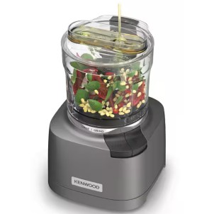 Kenwood CHP80.000SI Tritatutto Macinino Duo Prep 2 in 1 Quadblade 4 Lame Seghettate