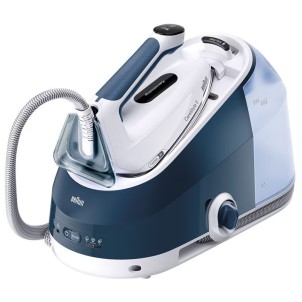 Braun IS5245BL Ferro Caldaia Carica Continua 2400W 7bar Smart iCare Piastra EloxalPlus FreeGlide 3D