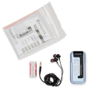 Aiwa R-22SL Silver Radio FM AM Tascabile Batterie 2x AAA