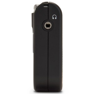 Aiwa RS-55/BK Black Radio FM AM Portatile Altoparlante Cuffie Stereo Batterie 2x AA