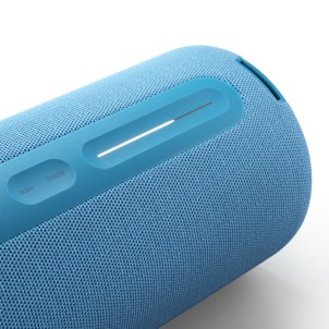 We by Loewe We. HEAR Pro Denim Speaker Portatile Wireless Bluetooth Aux TWMP IPX6 Ric 2h Aut 24h