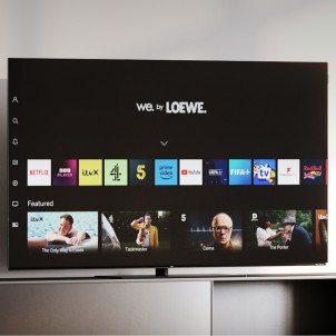 We by Loewe We. SEE 55 OLED Coal Black TV 55" OLED 4K UHD Smart os8 Audio 60watt Base Girevole