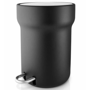 Eva Solo Citadel Pedal Bin 5L Black Pattumiera a Pedale Coperchio Chiusura Ammortizzata