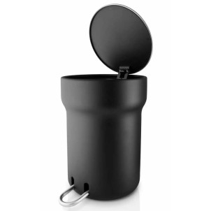 Eva Solo Citadel Pedal Bin 5L Black Pattumiera a Pedale Coperchio Chiusura Ammortizzata