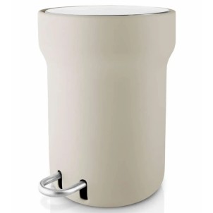 Eva Solo Citadel Pedal Bin 5L Sand Pattumiera a Pedale Coperchio Chiusura Ammortizzata