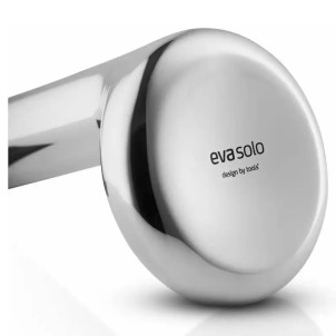 Eva Solo Mellow Set di 3 Candelieri Acciao Inox 3 Misure 8cm 12cm 16cm