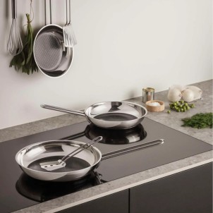 Eva Solo Padella 28cm Inox Mosaic Slip-Let Ceramic Funziona su Gas Elettrico Induzione Forno