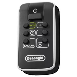 DeLonghi HFX65V20 Nero Termoventilatore a Torre 2000W Ceramica Timer24h Oscillazione