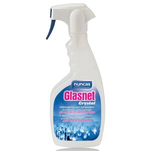 Nuncas Glasnet Crystal 500ml Detergente Spray per Lampadari e Cristalli