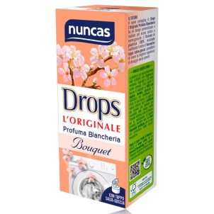Nuncas Drops Profumabiancheria Bouquette 100ml Profumatore Liquido Concentrato per Lavatrice