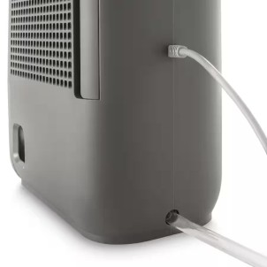 DeLonghi DNS80 Tasciugo AriaDry Light Deumidificatore Ionizzatore 7,5L/24h Tanica 2,8L Scarico Continuo