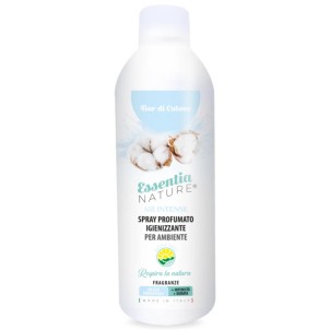 Essentia Air Intense Fior di Cotone 400ml Spray Profumato Igienizzante per Ambiente a Lunga Durata