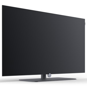 Loewe Inspire 48 DR+ Basalt Grey TV 48" OLED Master Black 4K UHD Smart os8 Vidaa HDD 1TB Base Girevole