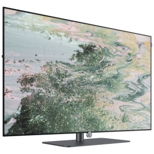 Loewe Inspire 55 DR+ Basalt Grey TV 55" OLED Master Black 4K UHD Smart os8 Vidaa HDD 1TB Base Girevole