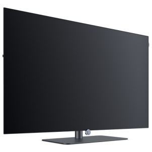 Loewe Inspire 55 DR+ Basalt Grey TV 55" OLED Master Black 4K UHD Smart os8 Vidaa HDD 1TB Base Girevole