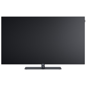 Loewe Inspire 55 DR+ Basalt Grey TV 55" OLED Master Black 4K UHD Smart os8 Vidaa HDD 1TB Base Girevole