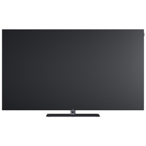 Loewe Inspire 65 DR+ Basalt Grey TV 65" OLED Master Black 4K UHD Smart os8 Vidaa HDD 1TB Base Girevole