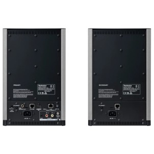 Technics SC-CX700E-H Grigio Seta Coppia Altoparlanti Wi-Fi HDMI-ARC Aux Ottico Jeno SpaceTune Orchestration