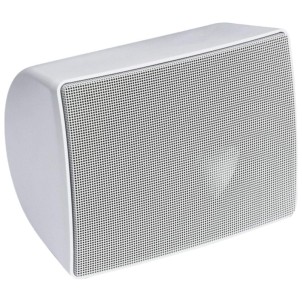 Indiana Line Luna Bianco Coppia Casse Interno Esterno 80W 2vie T2 W16,6 Staffa a Muro