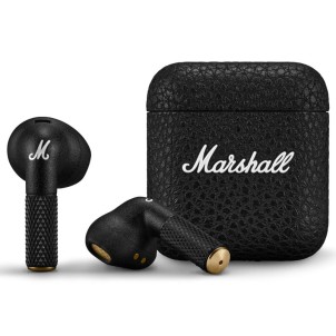Marshall Minor IV True Wireless Black Auricolari Bluetooth 5.3 LE Audio Autonomia7h-30h Custodia