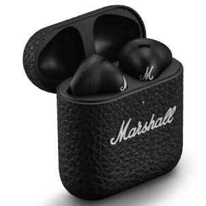 Marshall Minor IV True Wireless Black Auricolari Bluetooth 5.3 LE Audio Autonomia7h-30h Custodia