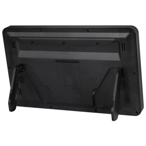 Trevi OM3560RC Black Orologio Parete Tavolo Digitale Radiocontrollato Temperatura Sensore Esterno