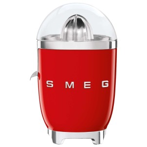 Smeg CJF11RDEU Rosso Lucido 50's Style Spremiagrumi Filtro Inox Vaschetta Beccuccio