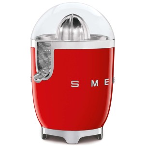 Smeg CJF11RDEU Rosso Lucido 50's Style Spremiagrumi Filtro Inox Vaschetta Beccuccio