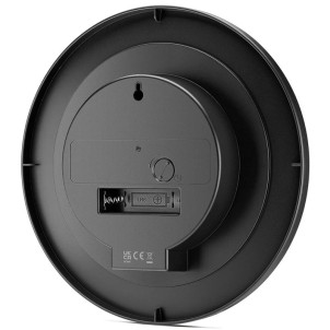 Braun BC06B Black Orologio da Parete Analogico Movimento al Quarzo Silenzioso