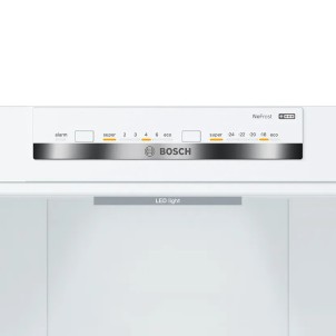 Bosch KGN392LDC Inox Look Frigorifero Combinato 203x60 NoFrost VitaFresh 0°C Inverter ManiglieIntegrate Serie4