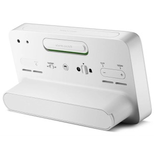 Braun BC10W White Orologio Digitale LCD Temperatura Calendario Sveglia Crescendo Snooze Luce