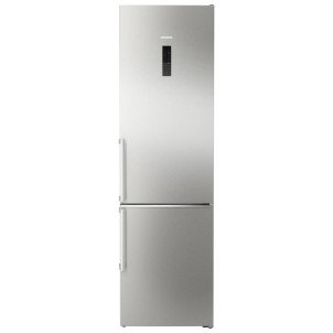 Siemens KG39NAIBT Inox Frigorifero Combinato 203x60 NoFrost 2x hyperFresh Metal Backwall Display Maniglie iQ500