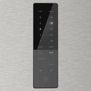 Siemens KG39NAICT Inox Frigorifero Combinato 203x60 NoFrost 2x hyperFresh Metal Backwall Display HC Maniglie iQ500