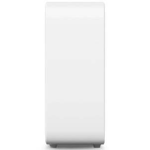Sonos Sub 4 White Matt Subwoofer Wireless Wi-Fi 2 Woofer Force-Canceling Posizionabile in Verticale o in Orizzontale
