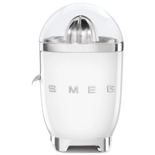 Smeg CJF11WHEU Bianco Lucido 50's Style Spremiagrumi Filtro Inox Vaschetta Beccuccio