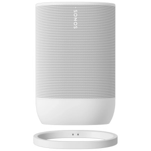 Sonos Move 2 White Diffusore Ricaricabile Wi-Fi AirPlay 2 Multiroom Bluetooth ControlliVocali Autonomia 24h