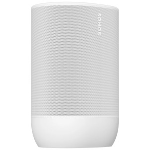 Sonos Move 2 White Diffusore Ricaricabile Wi-Fi AirPlay 2 Multiroom Bluetooth ControlliVocali Autonomia 24h