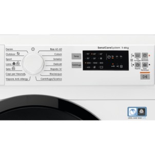 Electrolux EW6S526B Lavatrice Slim 40cm 6Kg 1200giri MotoreInverter Vapore AntiAllergy