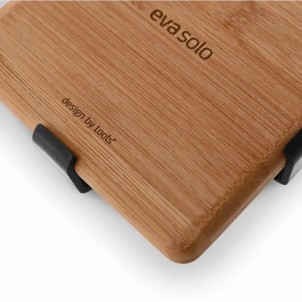 Eva Solo PortaTovaglioli 19x19cm Nordic Kitchen Black Bambù Carbonizzato Tools Design