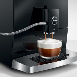 Jura C8 Piano Black Macchina Caffè Automatica 6 Funzioni 2 Erogatori Cappuccino