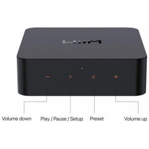 WiiM Pro Plus Network Audio Streamer Hi-Res DAC AKM 4493SEQ AirPlay2 Chromecast Spotify Tidal Bluetooth Controllo Vocale