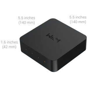 WiiM Pro Plus Network Audio Streamer Hi-Res DAC AKM 4493SEQ AirPlay2 Chromecast Spotify Tidal Bluetooth Controllo Vocale