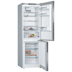 Bosch KGE36ALCA Inox Frigorifero Combinato 186x60 LowFrost 2x VitaFresh ManiglieIntegrate