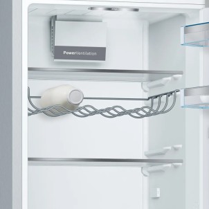 Bosch KGE36ALCA Inox Frigorifero Combinato 186x60 LowFrost 2x VitaFresh ManiglieIntegrate